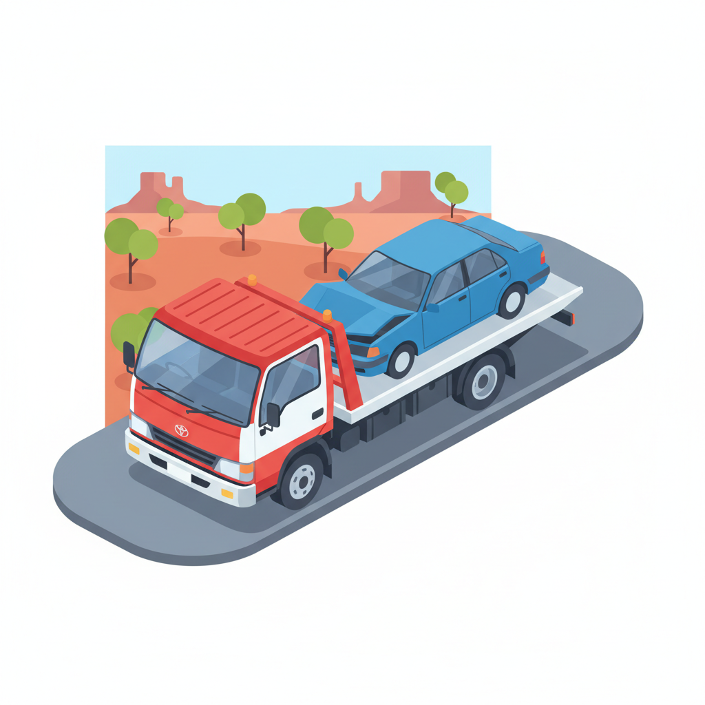 Toyota Dyna Tow Truck Roadside Assistance