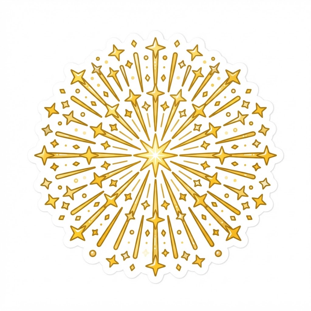 Golden Sparkles