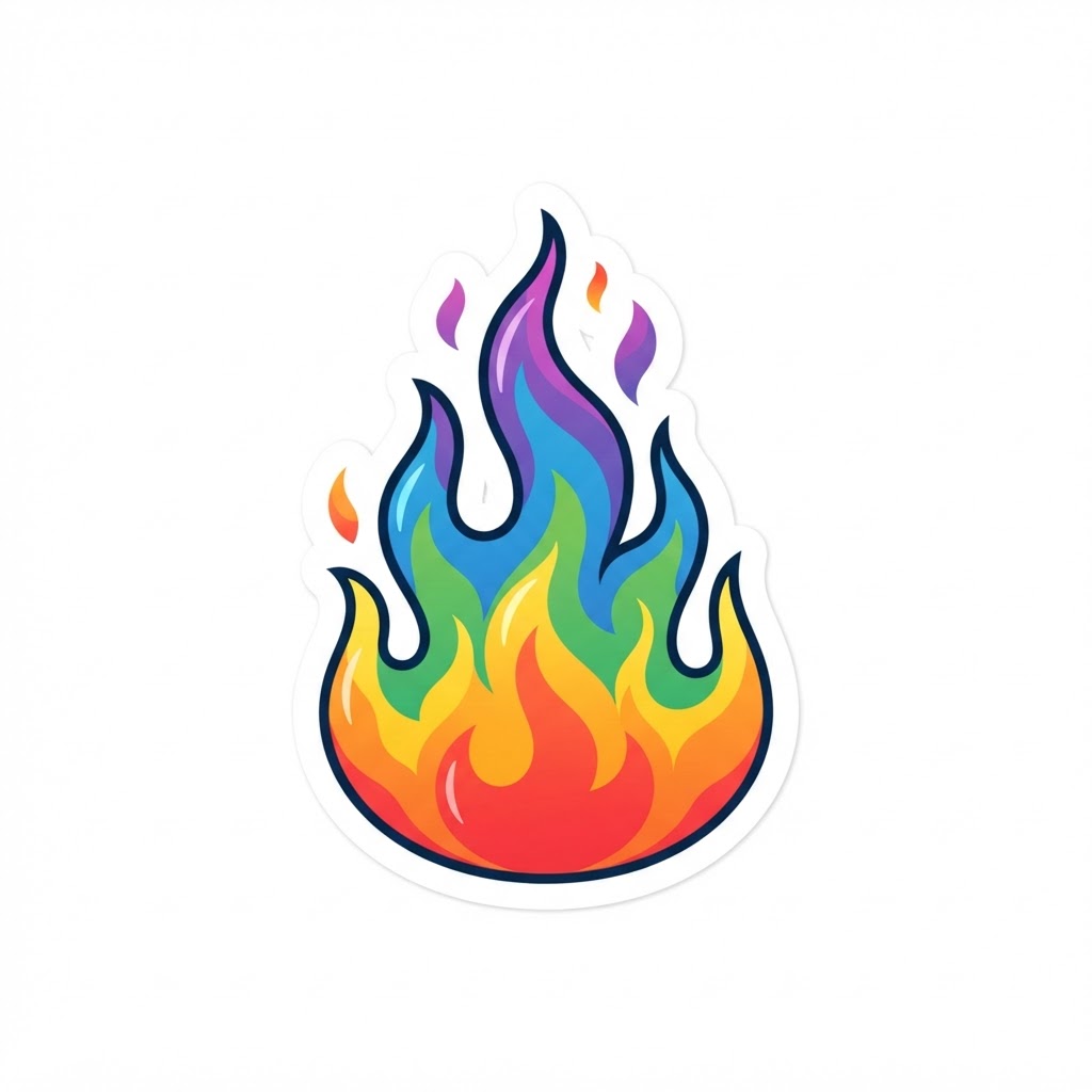 Rainbow Fire