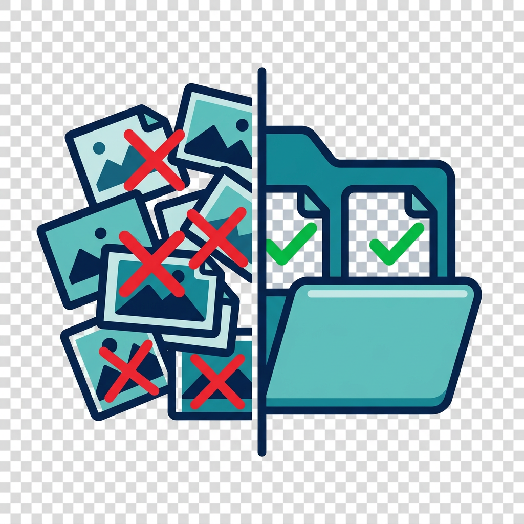 Comparison of manual vs AI background removal workflow