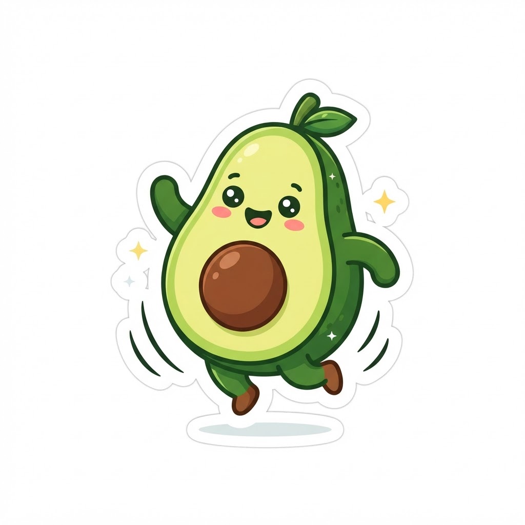 Bouncing Avocado