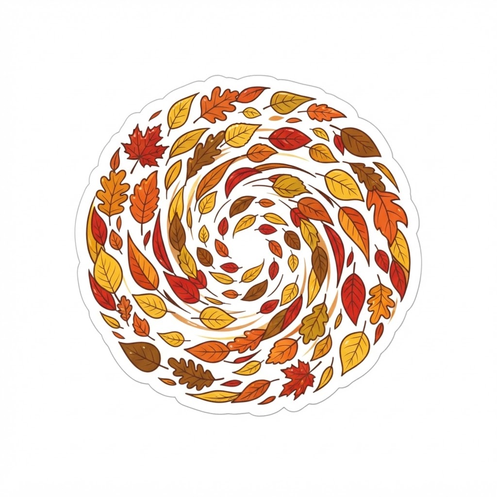 Swirling Leaves