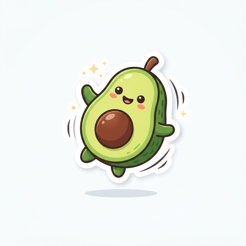 Floating Avocado