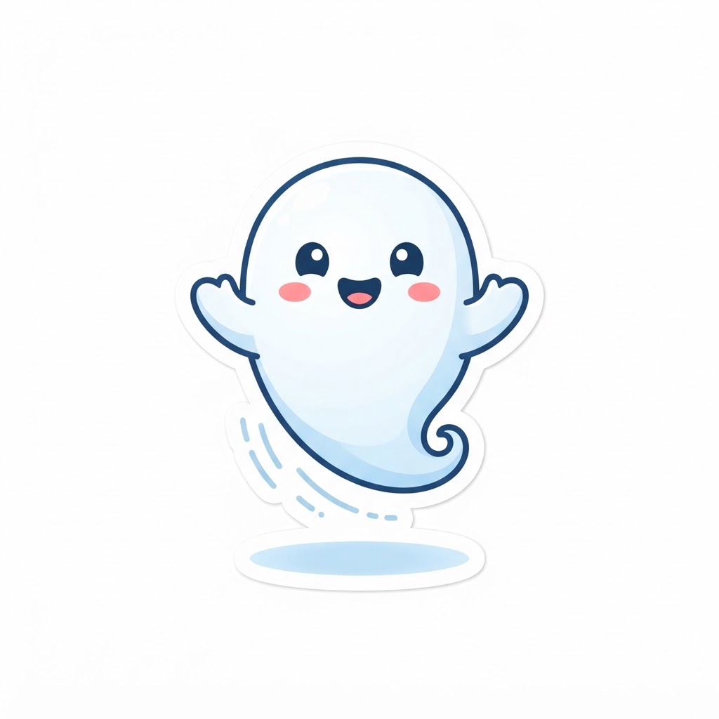 Fluffy Ghost