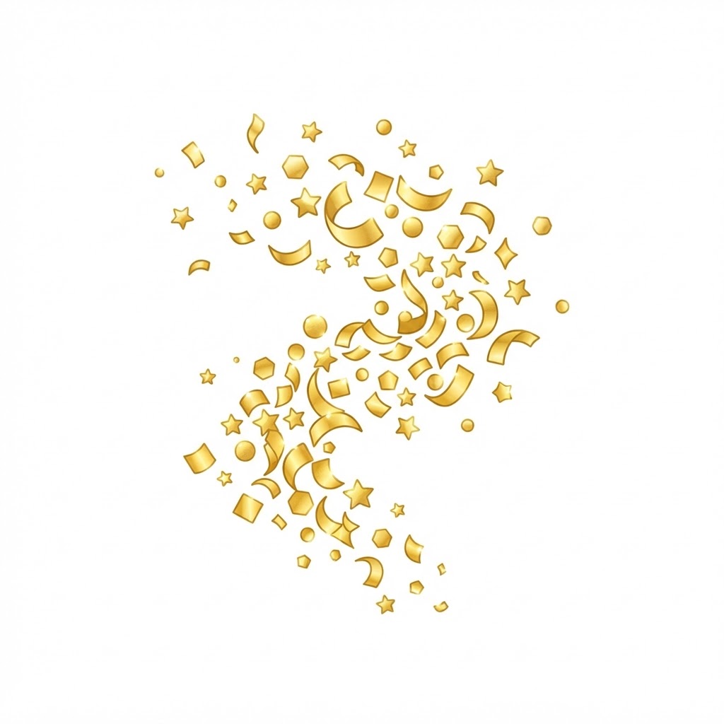 Golden Confetti