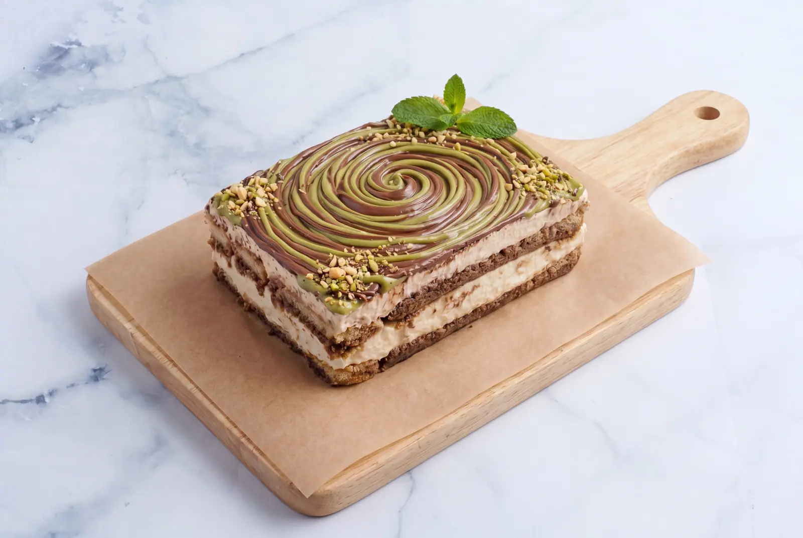 Tiramisu Spécial Nutella & Pistaches