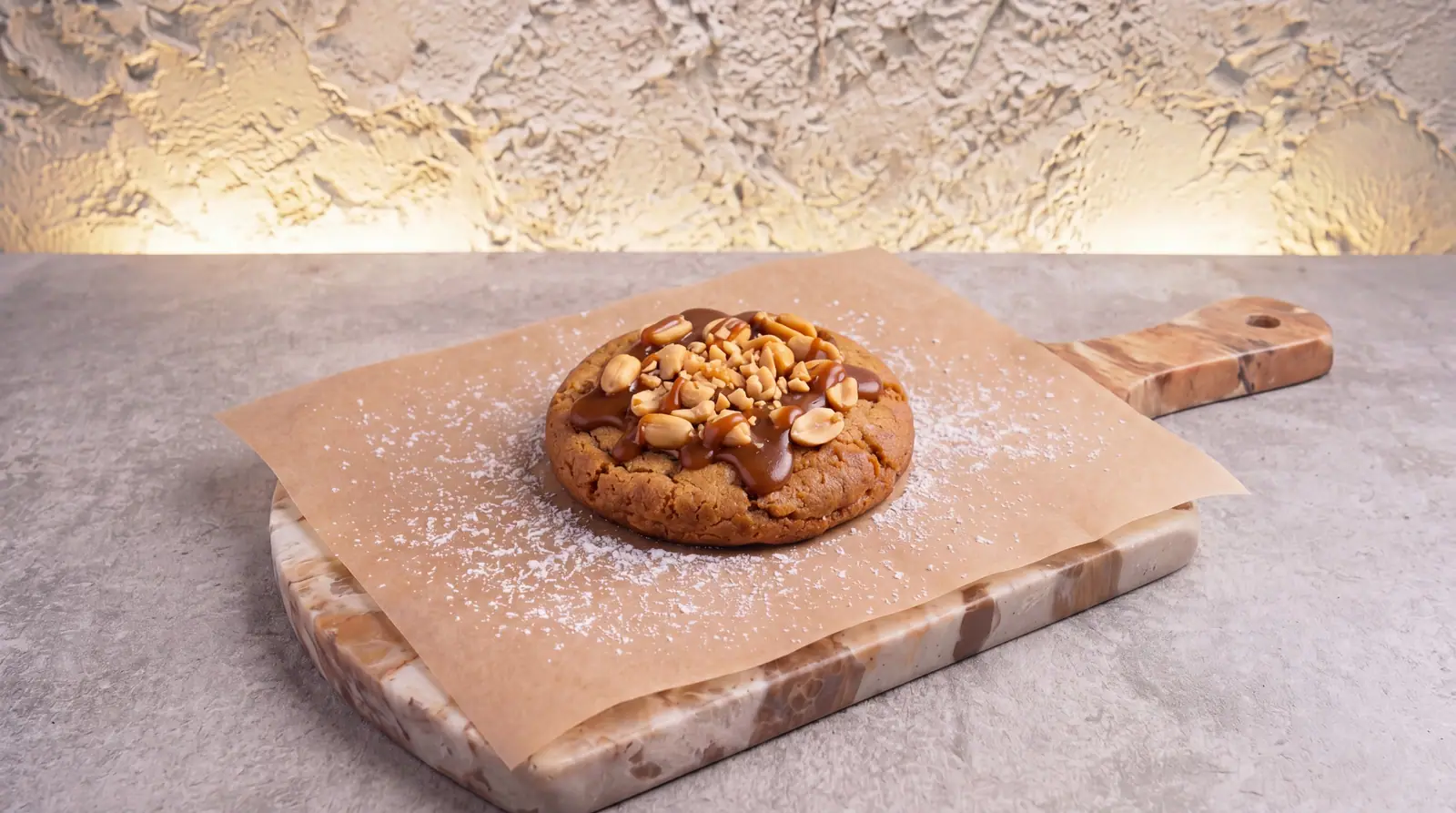 Cookie Caramel Cacahuète