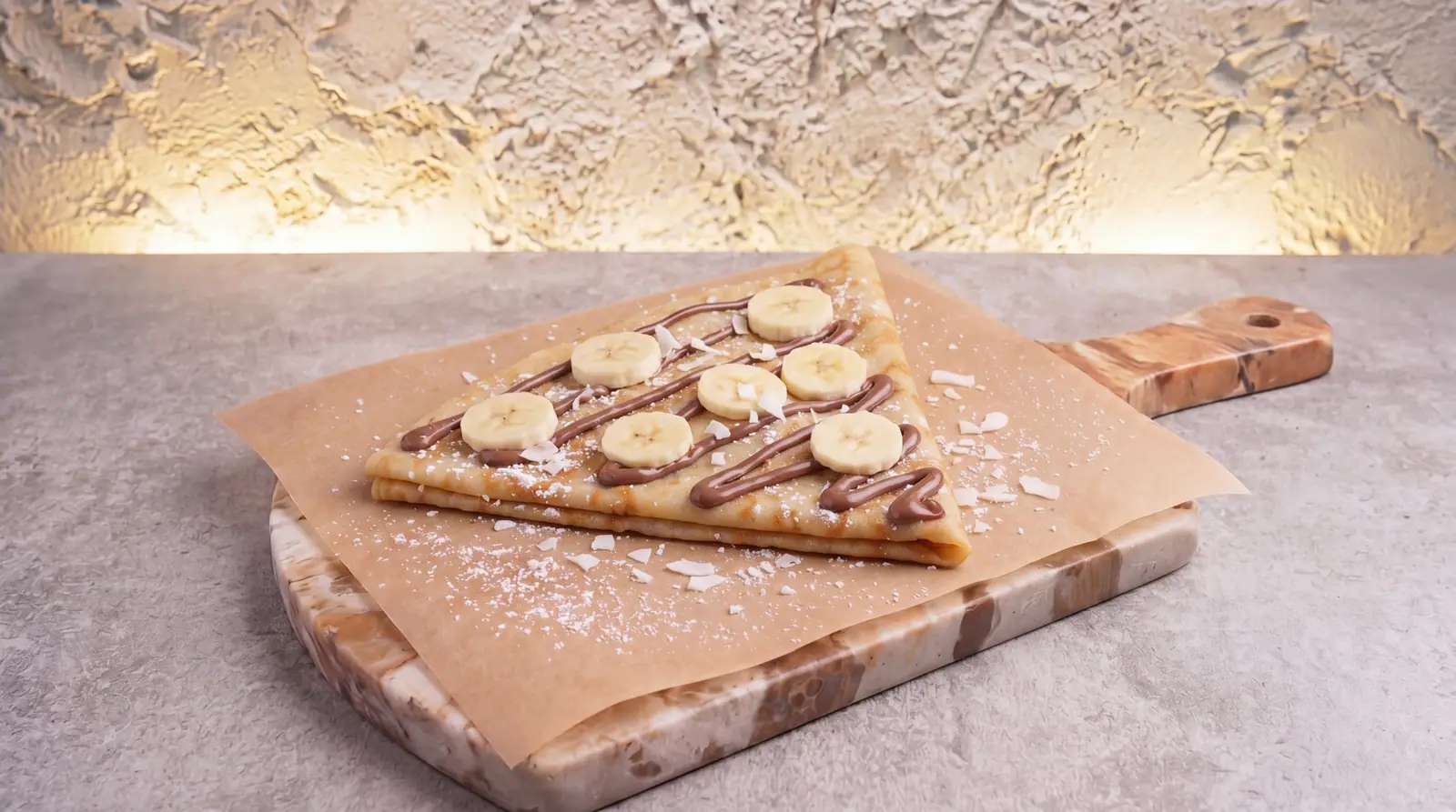 Nutella, Banane, Coco