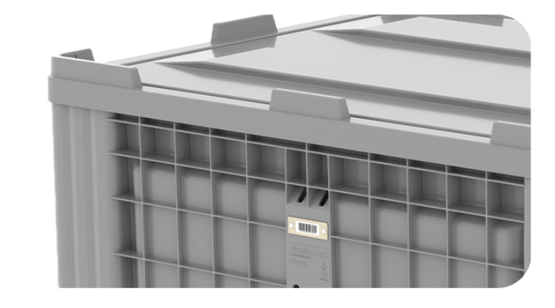 Solid box — víko a RFID čip