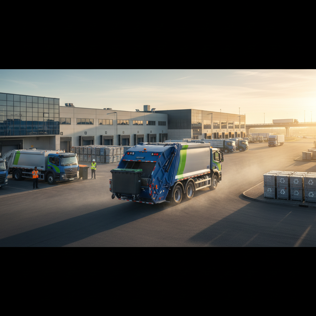 Vlastní logistika a skladové zázemí: proč rozhodují o úspěchu dodávky odpadových nádob — ilustrační obrázek