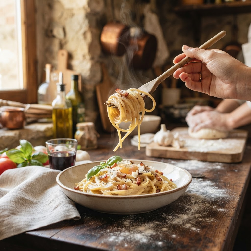 Rustic Pasta Twirl