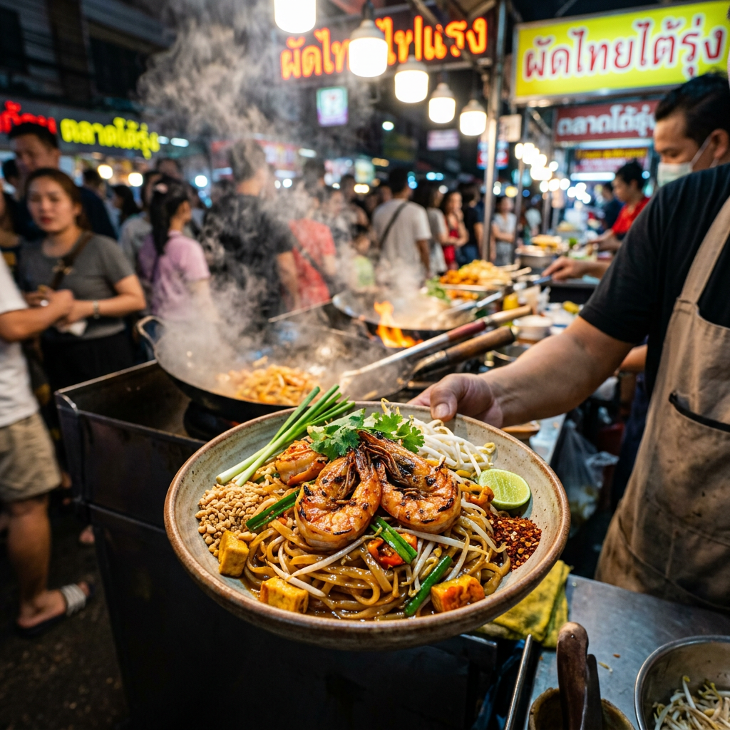 Vibrant Street Food