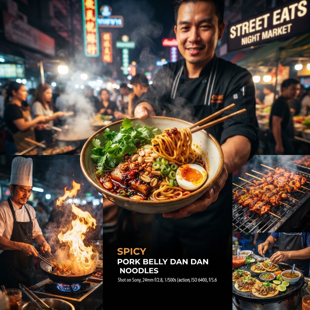 Street Food Montage