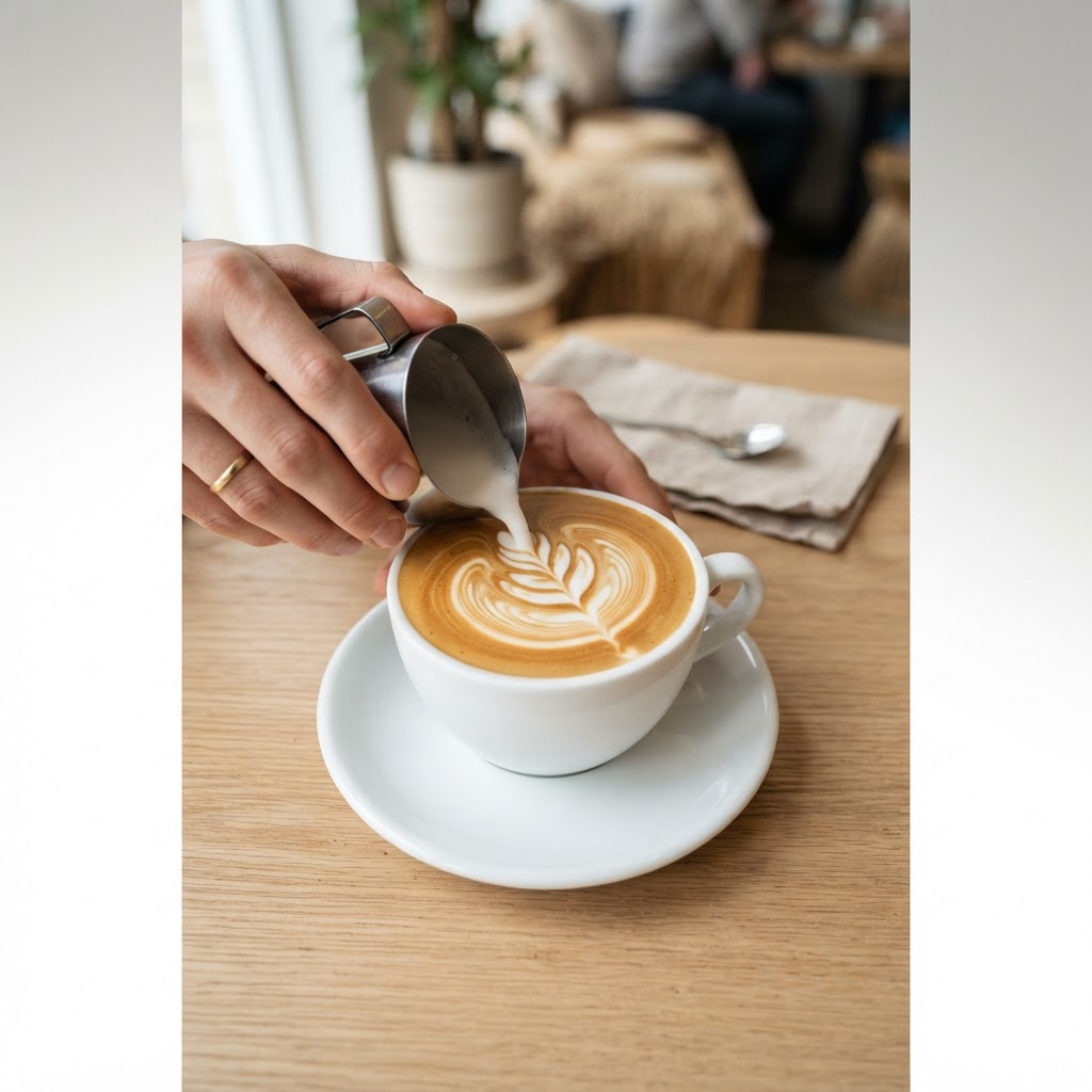 Latte Art Pour