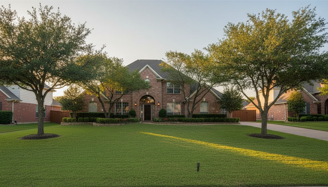 Clean Dallas yard after professional tree service