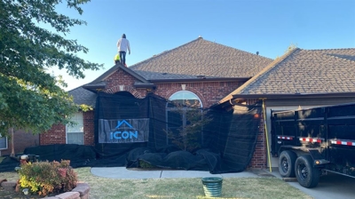 Residential roofing project