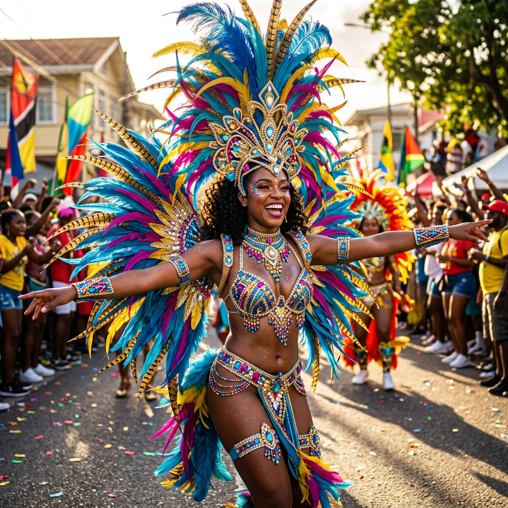 Caribbean Carnival artistry meets Washington D.C. architecture