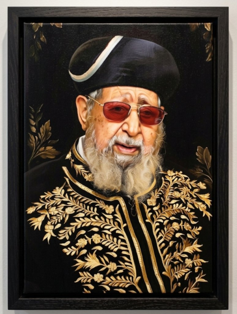 תמונת הרב עובדיה יוסף - זהב