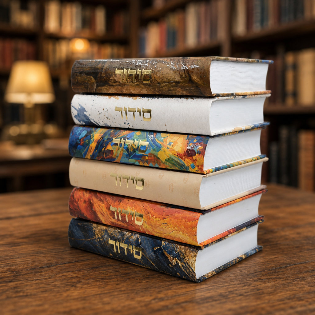 דרך אמונה בחרתי - סידורים מעוצבים ופריטי יודאיקה ייחודיים