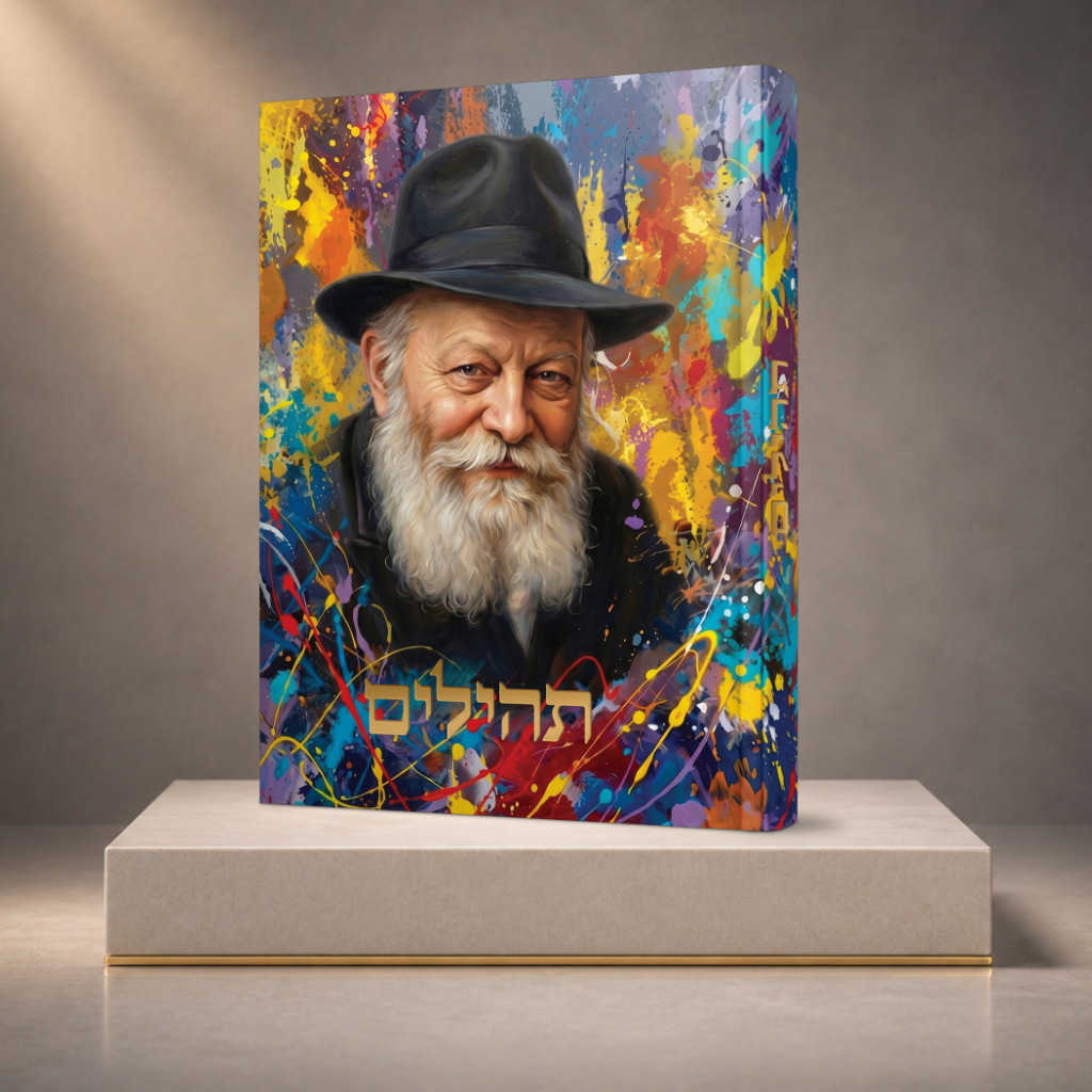 תהילים הרבי מליובאוויטש צבעוני
