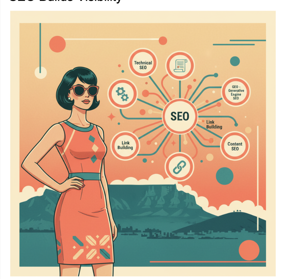 SEO services visibility building through organic search rankings and keyword optimisation
