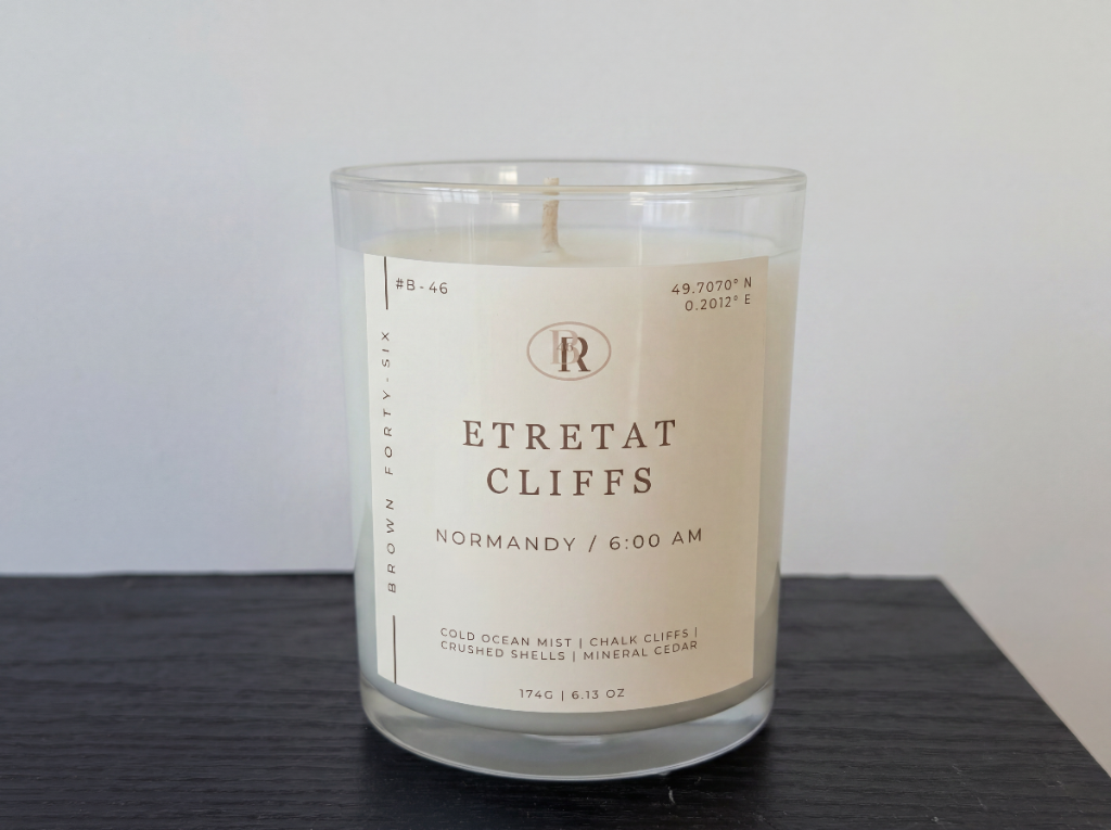 Etretat Cliffs Scented Candle