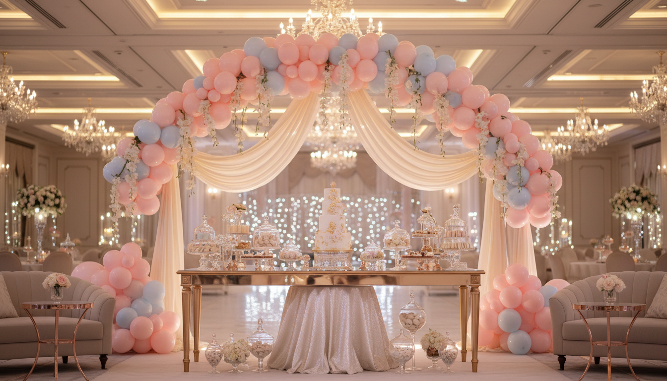 Luxurious baby shower venue in Abu Dhabi