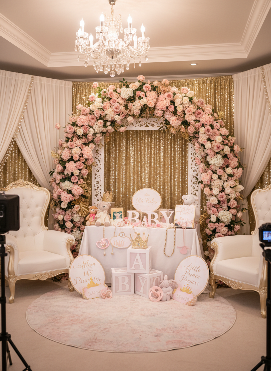 Photo booth corner