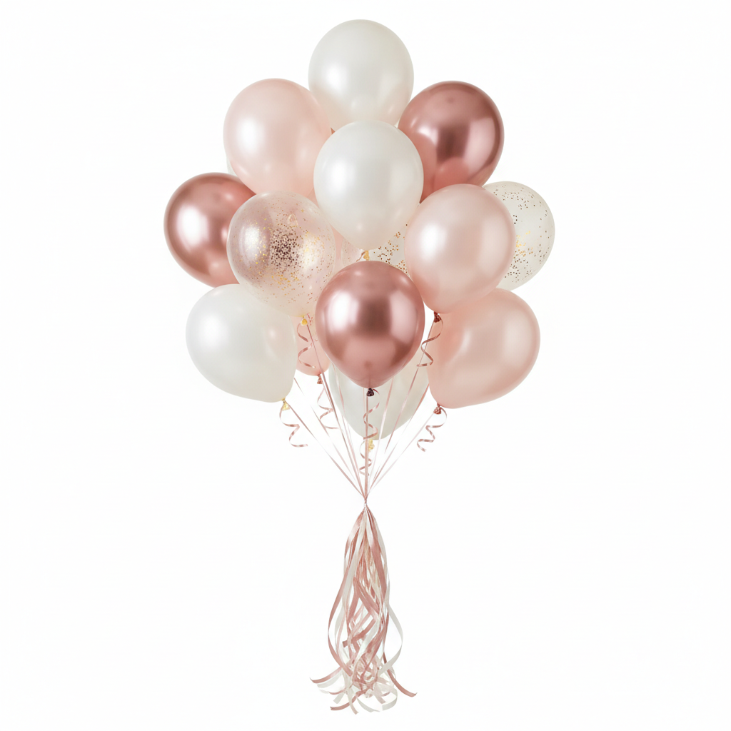 A Dozen Balloons (Filled) — flower add-on Las Vegas florist | Bud Weismiller