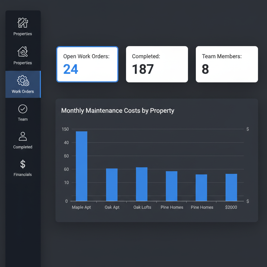 Smart-Maintain Dashboard