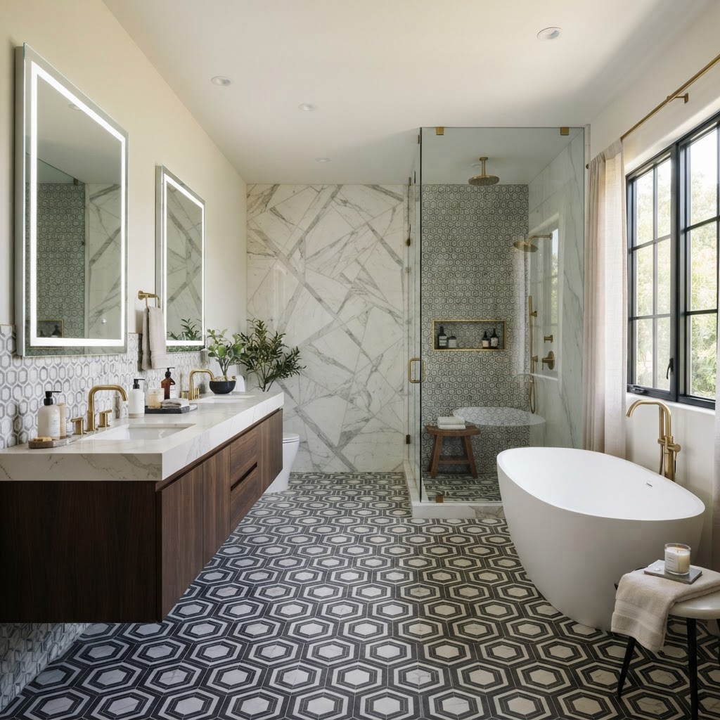 Contemporary Master Suite