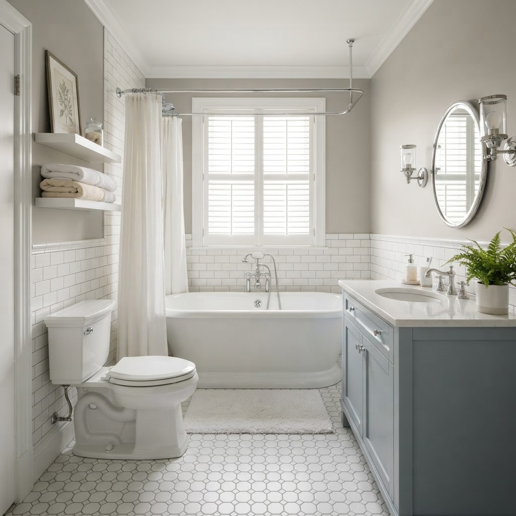 Timeless Classic Hall Bath