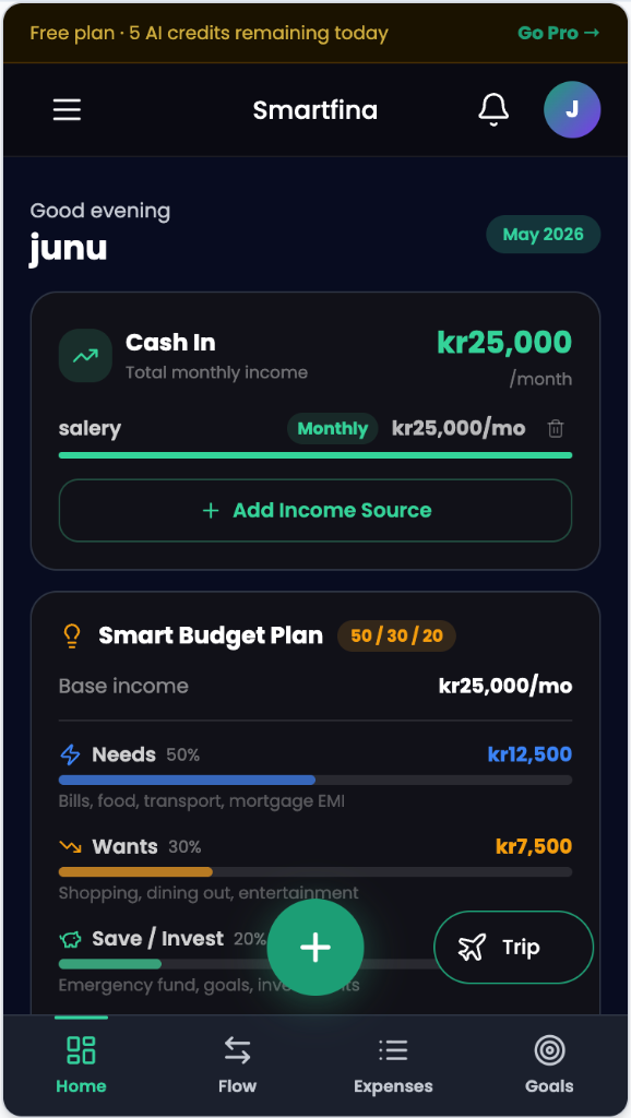 Your money, auto-organised