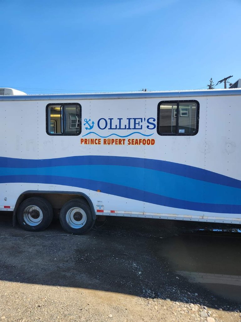 Ollie's Prince Rupert Seafood Wells Cargo trailer โ official equipment for other routes