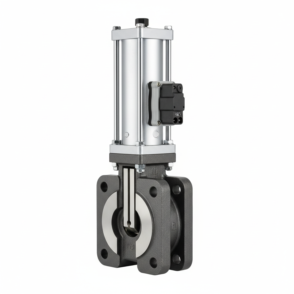Worx Knife Gate Valve – Polyurethane Lined WCB Body, PN10