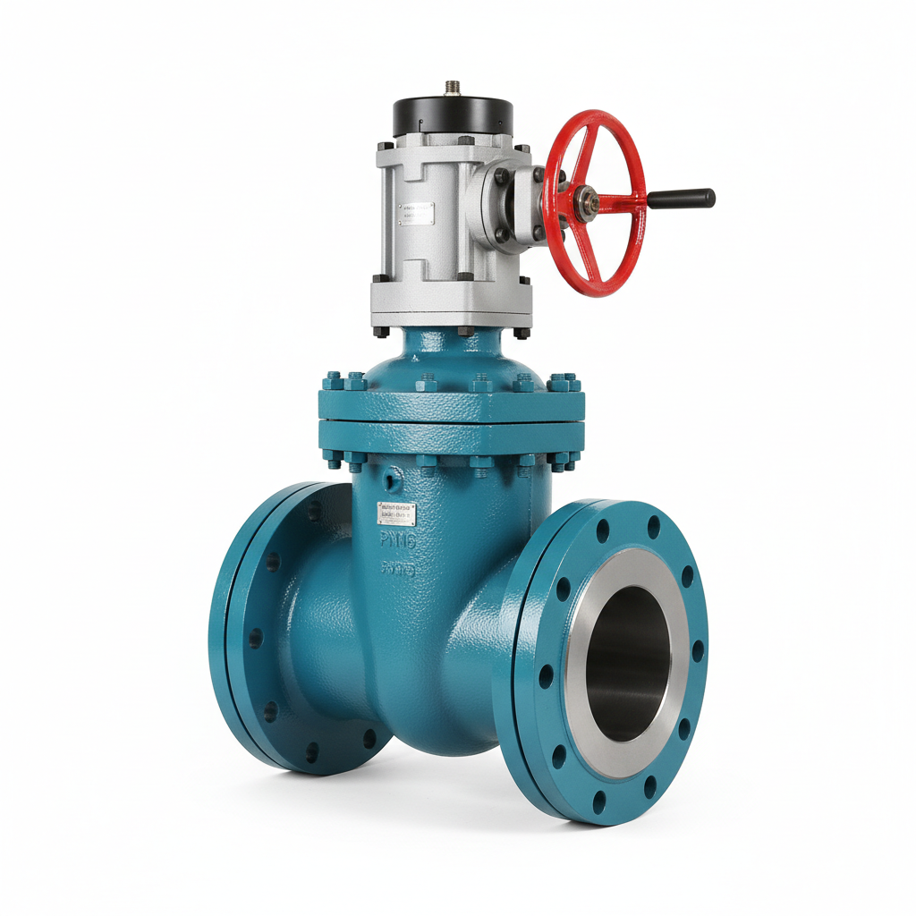 Viscoreg Flanged Wedge Gate Valve – PN16/PN25 Industrial Pattern