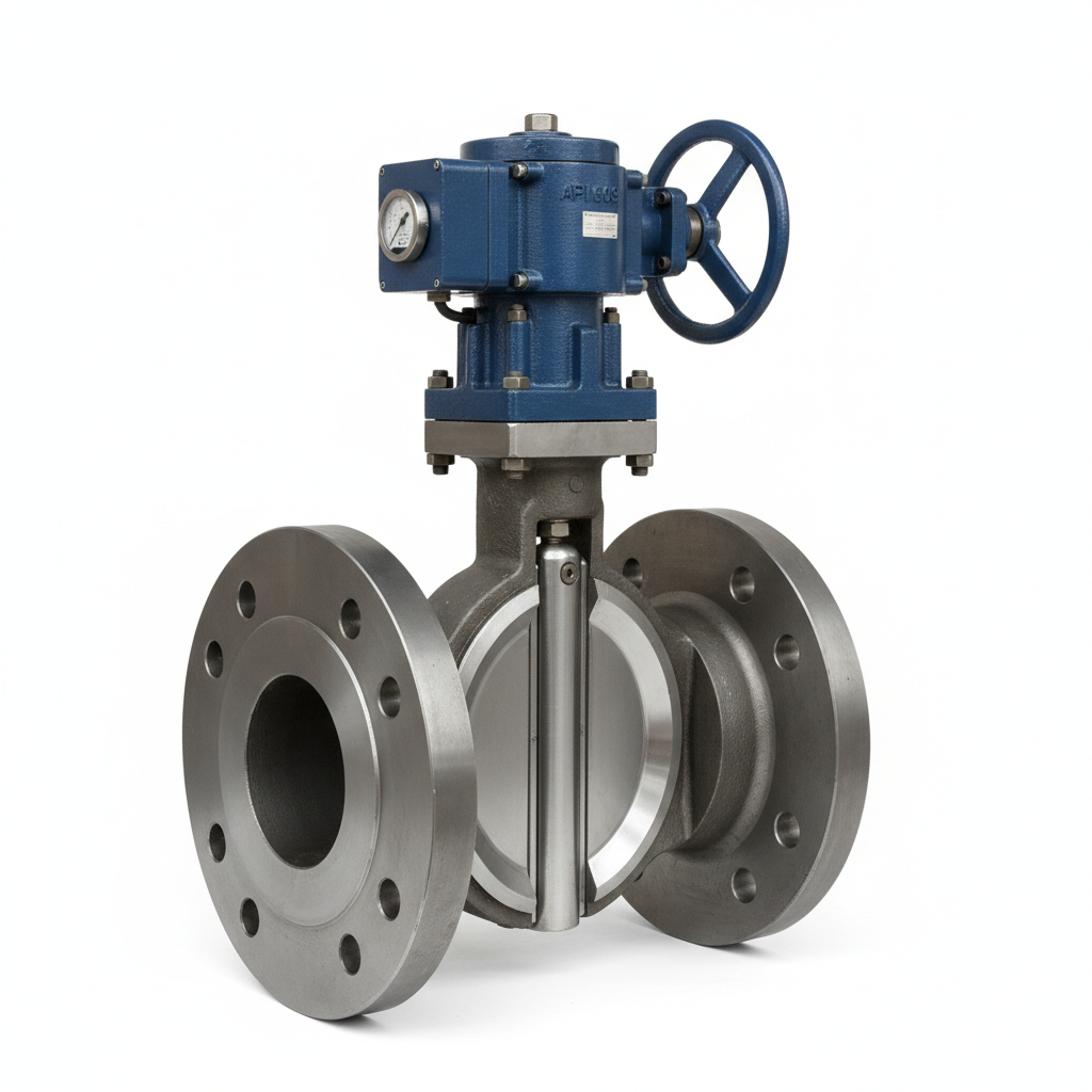 Viscoreg Double Eccentric Flanged Butterfly Valve – PN16/PN25
