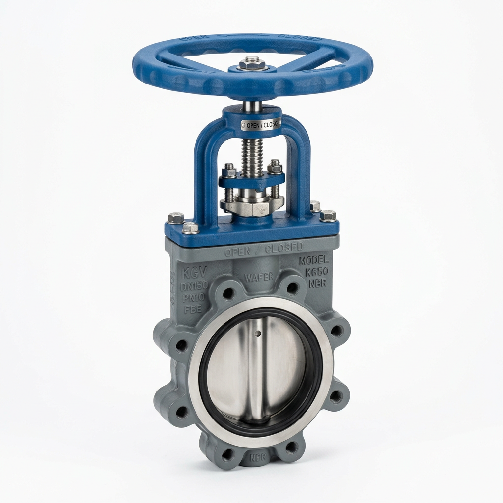 Viscoreg Knife Gate Valve – Standard Pattern (Ductile Iron, FBE)