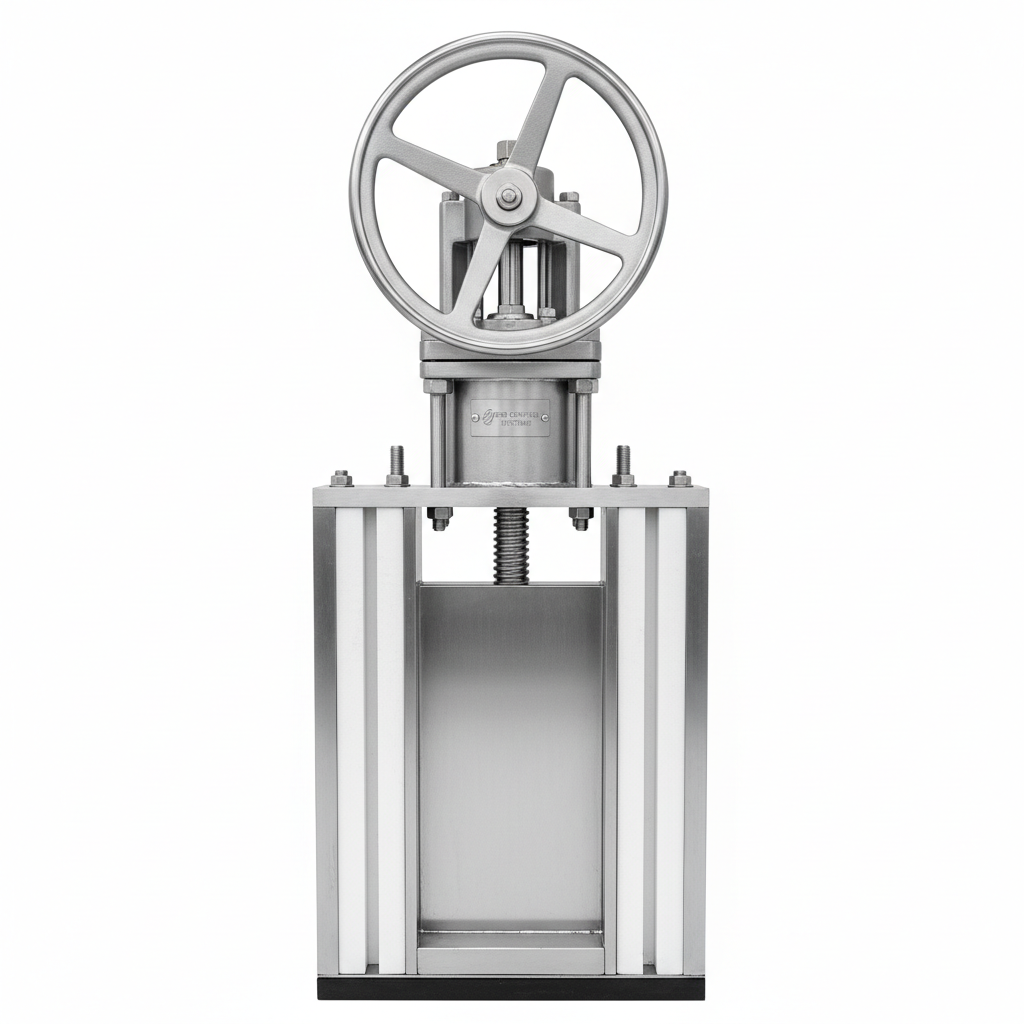 Viscoreg Wall Penstock – Stainless Steel AISI 304, Bi-Directional, 200×200–2000×2000 mm