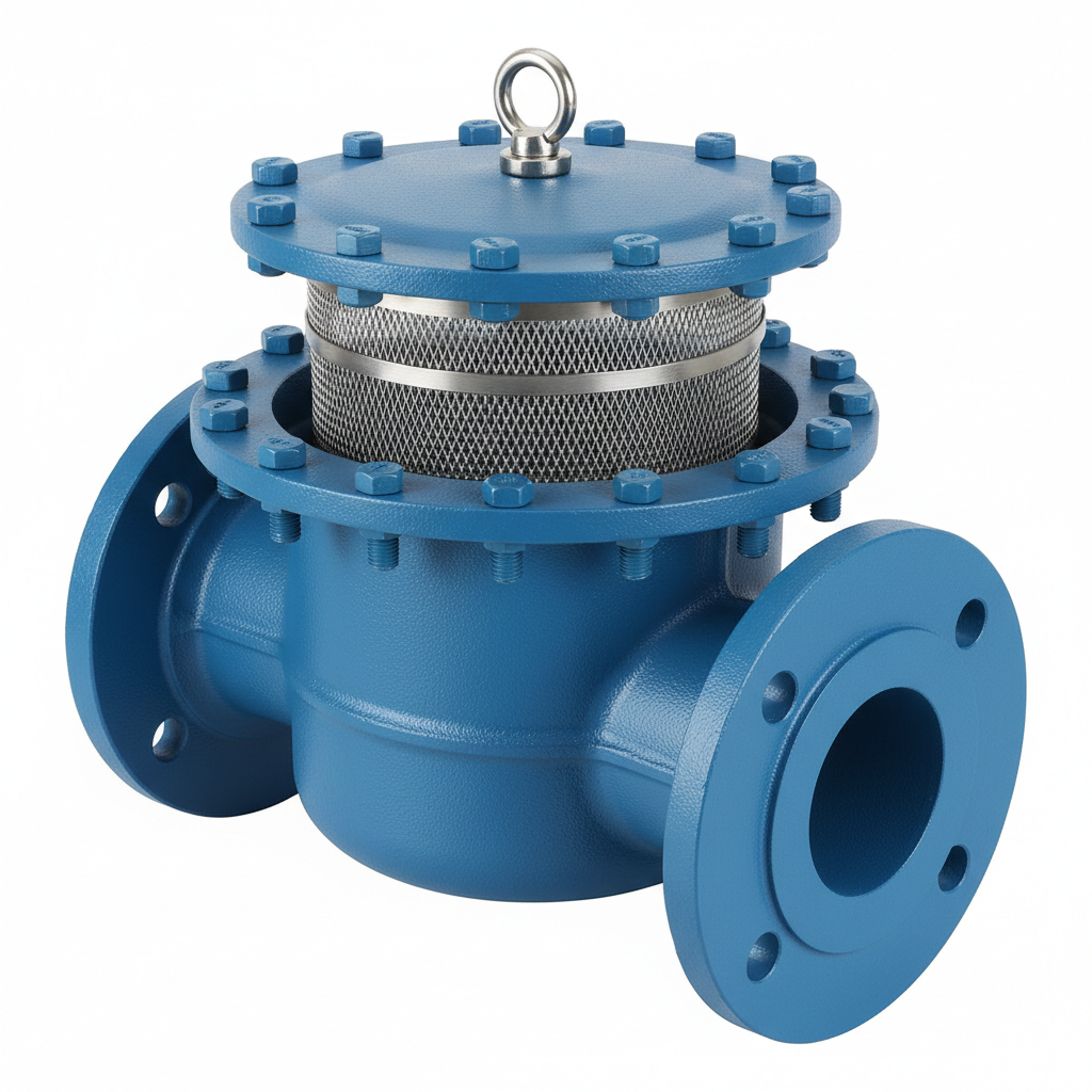 Viscoreg Dynamic Strainer – Flanged Type with Non Return