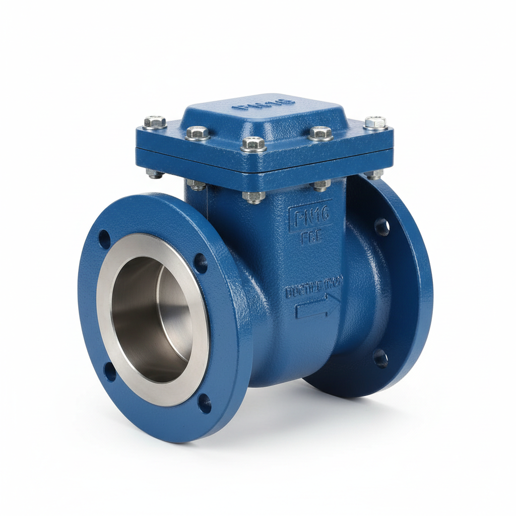 Viscoreg Flanged Swing Check Valve – Gate Rubber Encapsulated