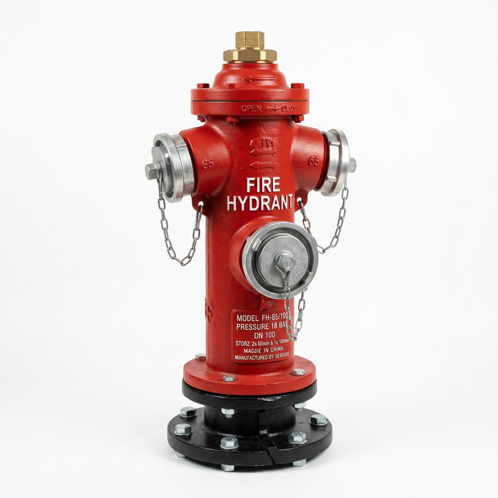 Viscoreg Right Angle Above Ground Fire Hydrant – Tamper Proof