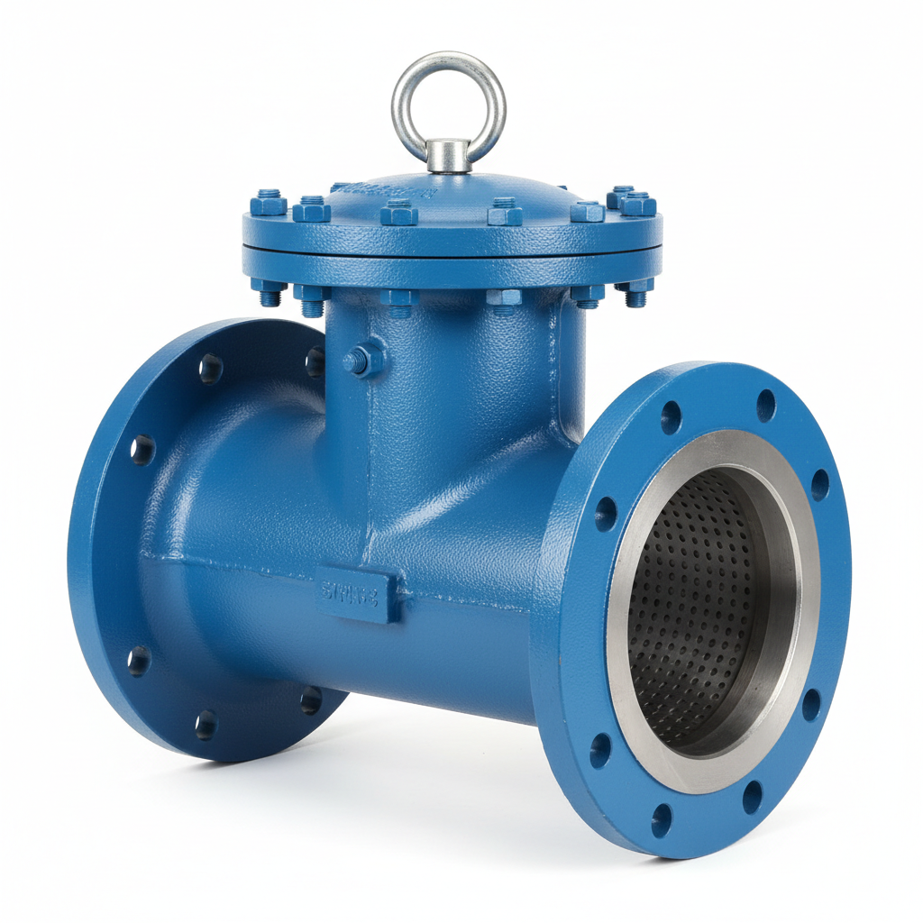 Viscoreg Large Bore Y Strainer – Flanged PN16 (DN350–DN600)