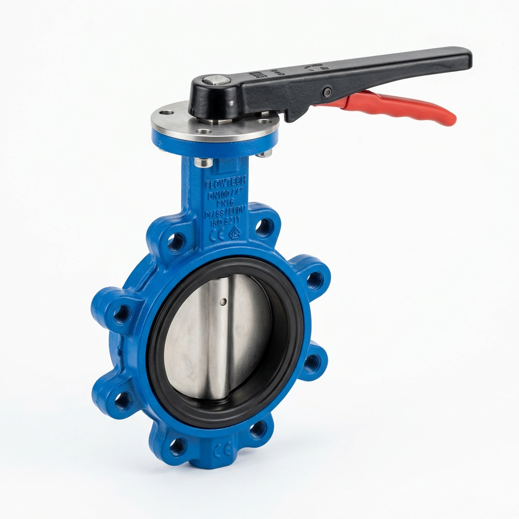 Viscoreg Butterfly Valve Wafer – 316SS Disc, PN16 Pinned