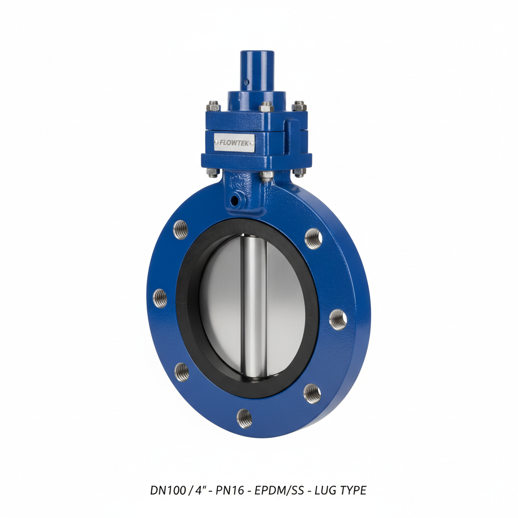 Viscoreg Butterfly Valve Wafer – Nickel Plated Disc, PN16 Pinned