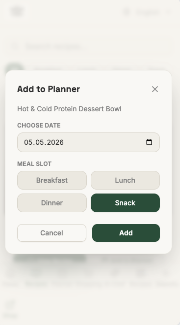 Meal Planner