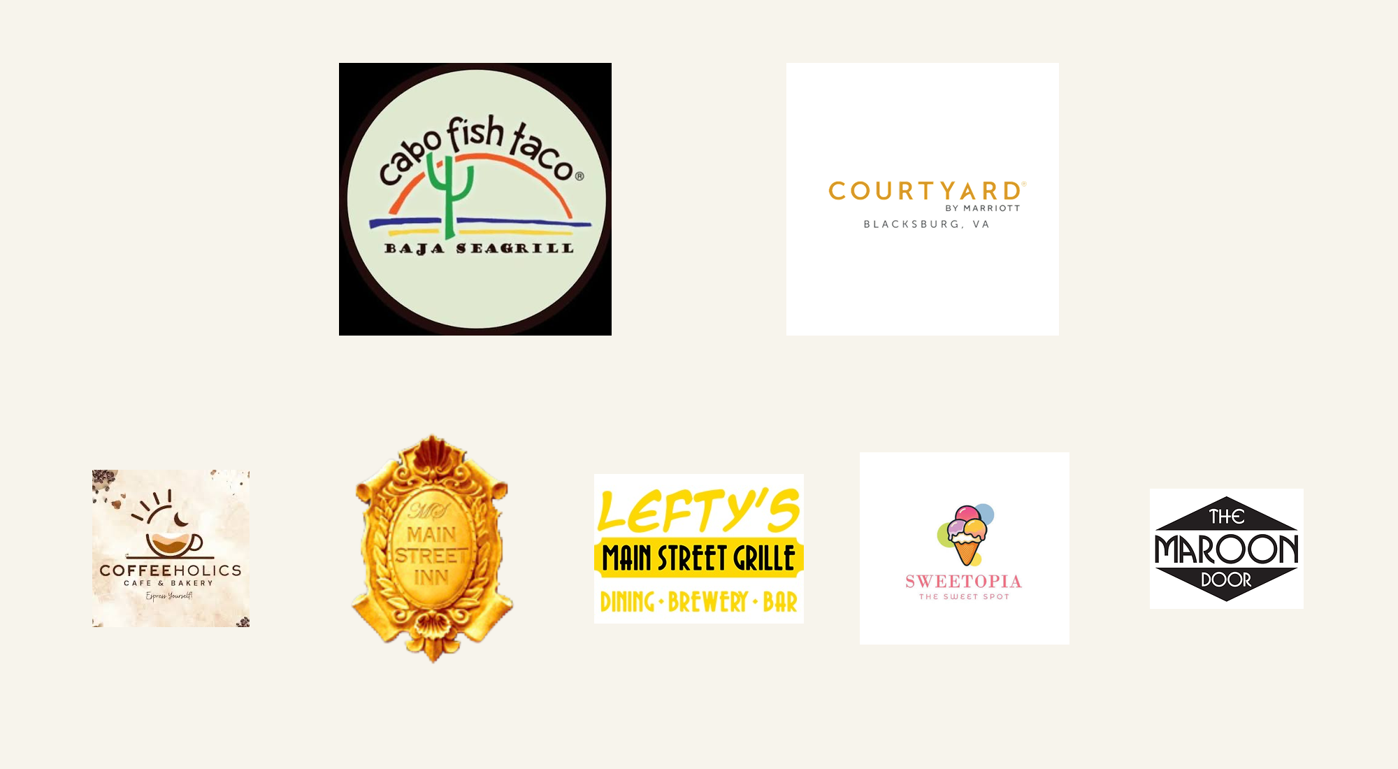 Blacksburg partner businesses