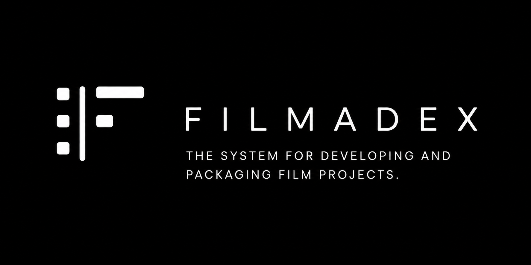 Reversed logo with tagline