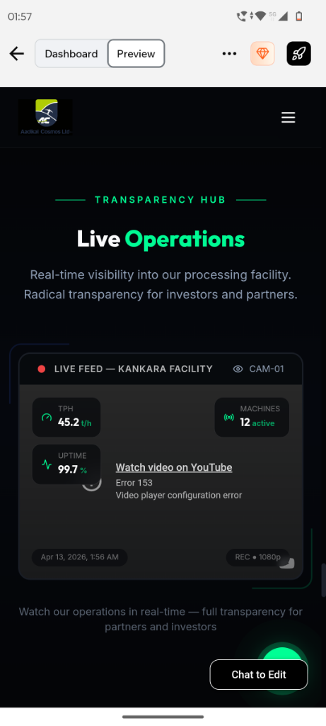 Kankara Facility Operations