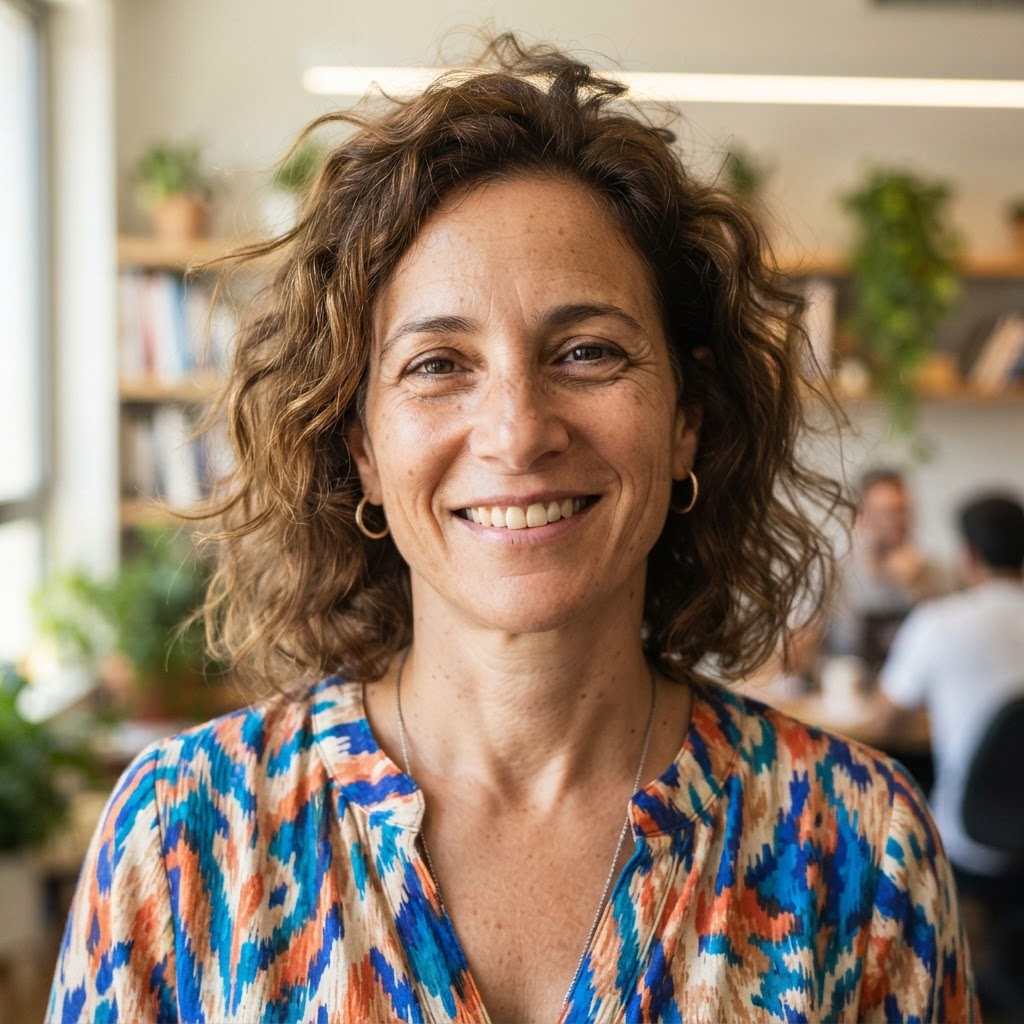אשת הנהלה בשנות הארבעים שלה